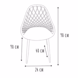 Toilinux L702475 chaise d'extérieur Vert