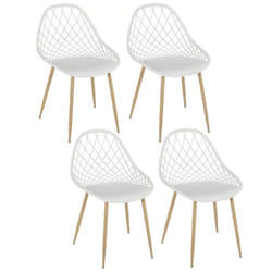 Toilinux L702471 chaise d'extérieur Blanc