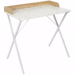 Travaillez avec le sourire sur ce bureau aux motifs terrazzo. Il sera parfait pour organiser un espace de travail efficace et ...