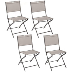 Toilinux L511076 chaise d'extérieur Gris