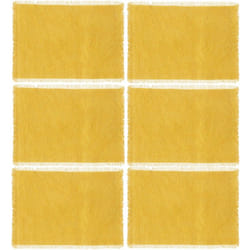 Toilinux L514629 set de table Jaune 6 pièce(s)