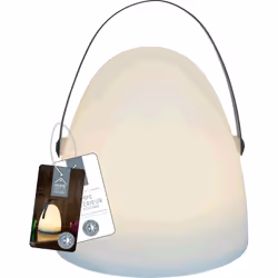 Toilinux 702521 lampe de table Noir, Blanc