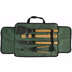 Ultra pratique et gain de place, cet ustensile deviendra l'accessoire favori de vos barbecues FICHE TECHNIQUE - Lot de 4 uste ...
