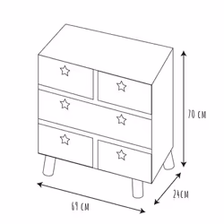Toilinux 702412 Commode