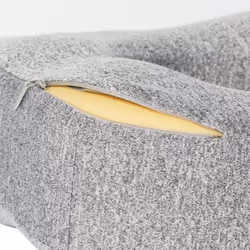 Toilinux 702386 coussin de chaise Gris