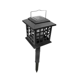 Lampe LED solaire à planter - Anti-moustique - Noir