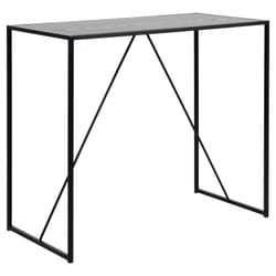 Table de bar haute Sireine en MDF et métal
