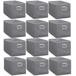 Toilinux L514496A Boîte de rangement Gris