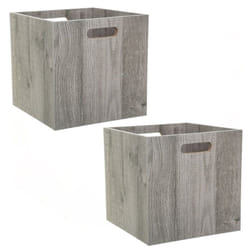 Toilinux L514164A Boîte de rangement Gris