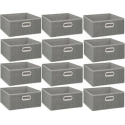 Toilinux L514960A Boîte de rangement Gris