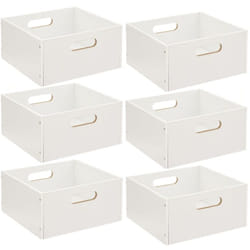 Toilinux L514937A Boîte de rangement Blanc