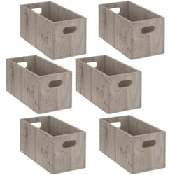 Toilinux L514936A Boîte de rangement Gris