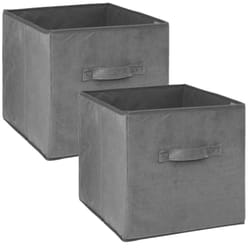 Toilinux L514962 Boîte de rangement Gris