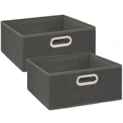 Toilinux L514961 Boîte de rangement Gris