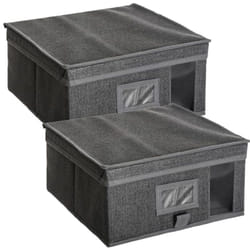 Toilinux L514946 Boîte de rangement Gris