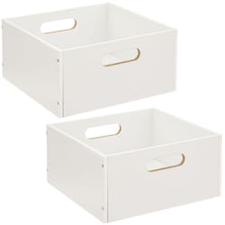 Toilinux L514937 Boîte de rangement Blanc
