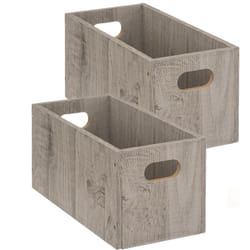 Toilinux L514936 Boîte de rangement Gris
