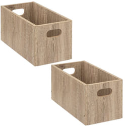 Toilinux L514934 Boîte de rangement Beige