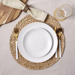 Toilinux 702559 assiette Blanc 18 pièce(s)