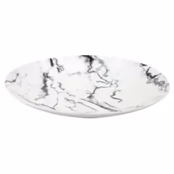 Toilinux 702592 assiette Noir, Blanc 12 pièce(s)