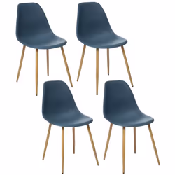 Lot de 4 Chaises design scandinave Taho