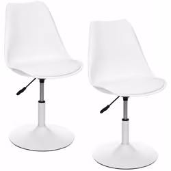 Elégantes et contemporaines, ces chaises accompagneront à la perfection votre table de salle à manger ou en guise de chaises  ...
