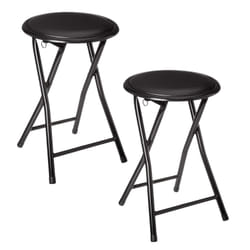 Lot de 2 Tabourets pliants en PVC