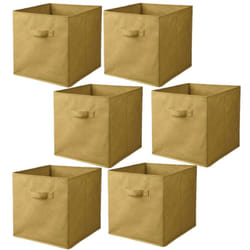 Toilinux L650610 Boîte de rangement Jaune