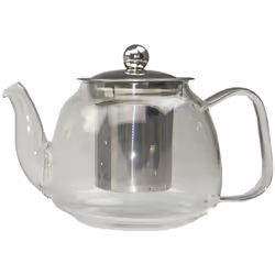 Dégustez votre thé préféré de manière élégante et pratique avec cette théière en verre d'une capacité de 700 ml équipée d'un ...