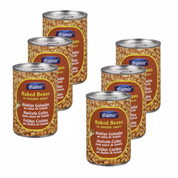 Haricot blanc cuit à la sauce tomate - diamir