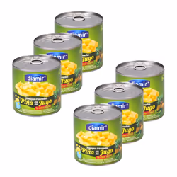 Ananas morceaux au jus - diamir