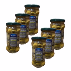 Olive verte farcie aux cornichons - diamir