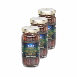 Filet anchois à l'huile de tournesol - diamir