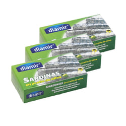 Sardines à l'huile d'olive - diamir