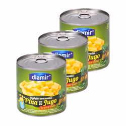 Ananas morceaux au jus - diamir