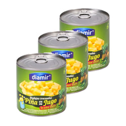 Ananas morceaux au jus - diamir