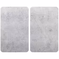 Ce set de deux couvre-plaques imitation béton apporte une protection et assure une fonctionnalité supplémentaire à votre cuis ...