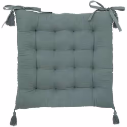 Indispensable pour habiller des chaises avec une touche bohème, la galette de chaise Tampa est réalisée en coton surpiqué et  ...