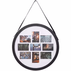 Personnalisez votre décoration avec des souvenirs inoubliables en utilisant notre pêle-mêle 9 photos. Doté d’un cadre contras ...