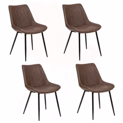 Idéal pour les repas qui s’éternisent ou en guise de chaise de bureau d'appoint, le confort et la couleur de la chaise Olwen ...
