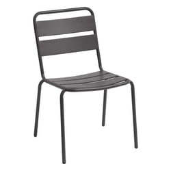 Chaise de jardin empilable Phuket - Gris graphite