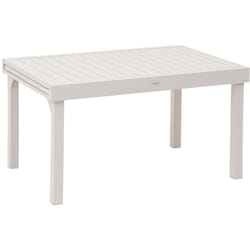 Hesperide - Table de jardin extensible Piazza en aluminium