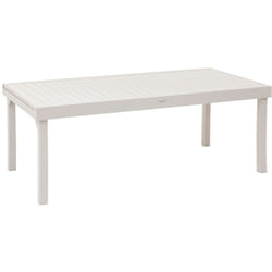 Hesperide - Table de jardin extensible Piazza en aluminium