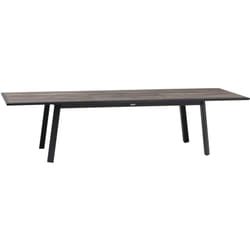 Table de jardin extensible Pavane en aluminium