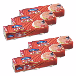 Thon à la tomate - 3x80g - diamir