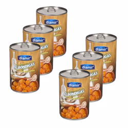 Boulettes de viande au petits pois - diamir