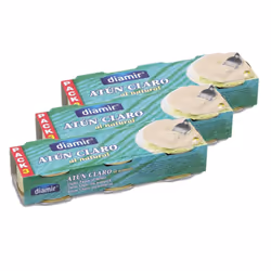 Thon au naturel - 3x80g - diamir