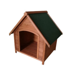 Toilinux Niche pour chien Oslo - Bois naturel