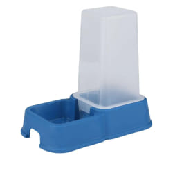 Distributeur Croquettes et Eau Bleu - 1,5 L