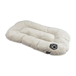 Coussin réversible Iron - Beige/Marron